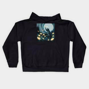 Bear and stars Kids Hoodie